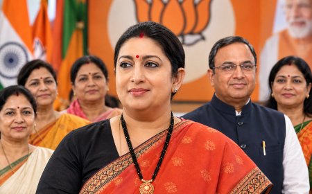 Smriti Irani's Big Comeback: BJP's New Team Puts Women and Experienced Leaders in Focus