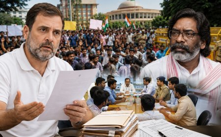 ‘Personally Meet Students’: Rahul Gandhi Urges Hemant Soren to Resolve Jharkhand Recruitment Exam Row