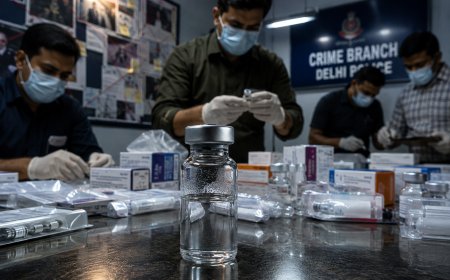 Only Water Found in ₹1 Lakh Cancer Injection: Delhi Crime Branch Busts Alleged Fake Drug Racket