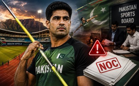 Arshad Nadeem’s Troubles Grow: Pakistan Sports Board Raises Questions Over South Africa Training Trip
