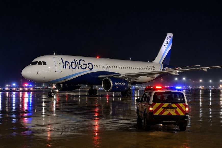 IndiGo Flight Makes Emergency Landing at Chennai Airport After Engine Malfunction