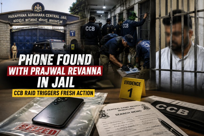 Phone Found With Prajwal Revanna Inside Jail, Congress MP Demands Action; Jail Official Suspended