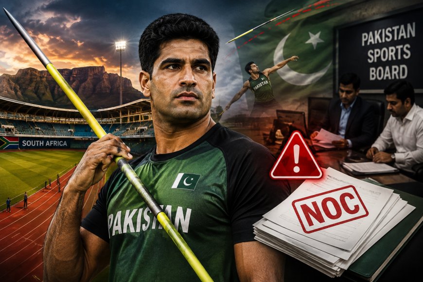 Arshad Nadeem’s Troubles Grow: Pakistan Sports Board Raises Questions Over South Africa Training Trip