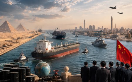 Shadow of War Over Hormuz, China Eyes Suez: How Xi Jinping’s Egypt Visit Could Reshape the Middle East Power Map