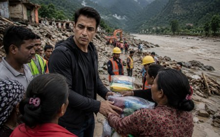 Sonu Sood Reaches Disaster-Hit Nepal, Appeals for Global Help