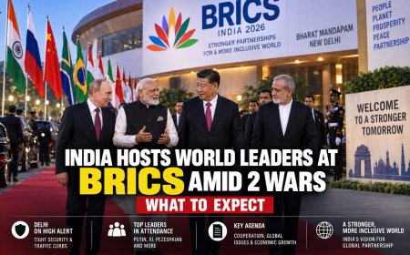 India Hosts World Leaders at BRICS Amid Two Wars: What to Expect from the Summit