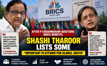 After P. Chidambaram Questions BRICS Benefits, Shashi Tharoor Lists What India Gains