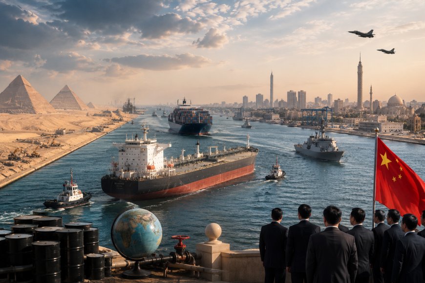 Shadow of War Over Hormuz, China Eyes Suez: How Xi Jinping’s Egypt Visit Could Reshape the Middle East Power Map