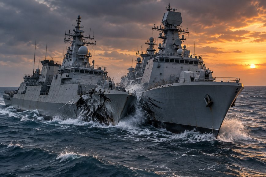 Which Pakistani Warship Collided With an Indian Navy Vessel? All About PNS Hunain