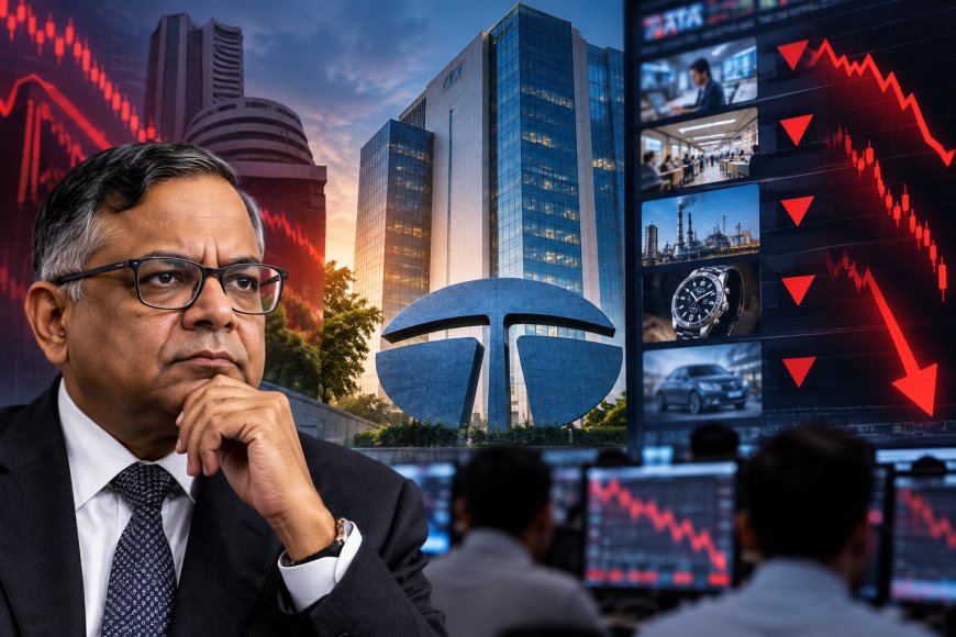 N. Chandrasekaran Reappointed as Tata Sons Chairman; TCS and Other Tata Stocks Slip Amid Market Reaction