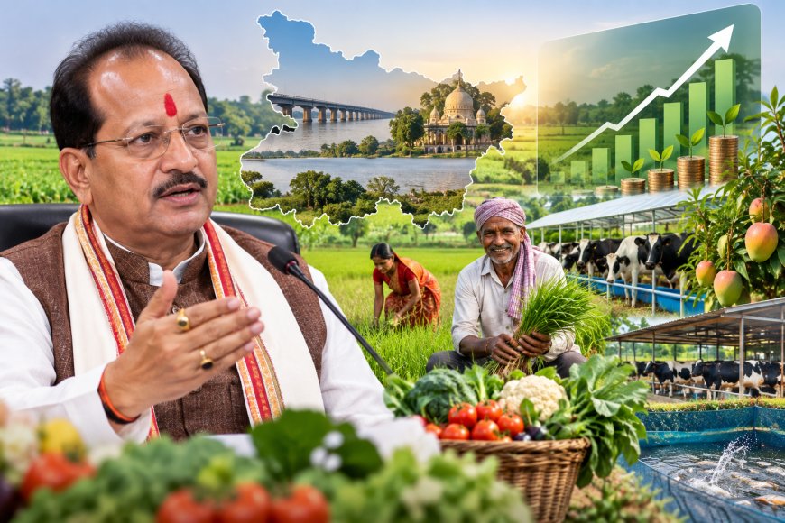 How Will Farmers' Income Increase in Bihar? Agriculture Minister Vijay Kumar Sinha Explains the Plan