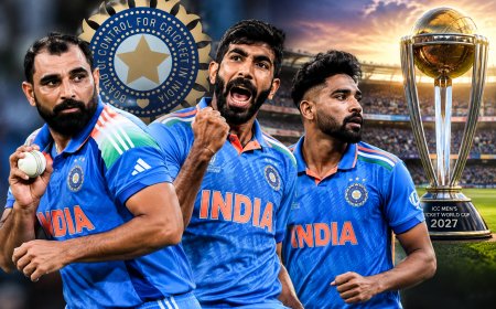 India’s 2027 ODI World Cup Plans: Former Cricketer Backs Shami, Bumrah and Siraj as First-Choice Pacers