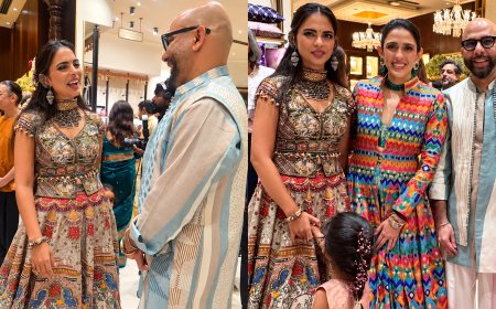 Isha Ambani Garba Video Goes Viral: Nita Ambani Joins Daughter in Traditional Desi Look During Navratri