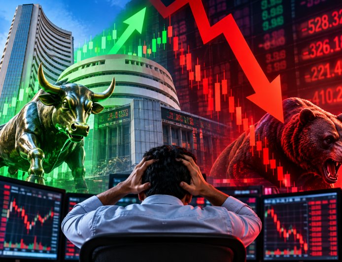 Stock Market Today: Sensex Jumps Over 400 Points, Then Slips; Why Are Sensex and Nifty Volatile?